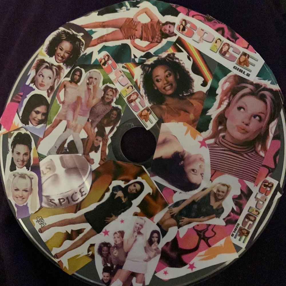 CD Spice Girl Art Collage